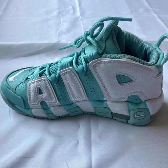 Rare Nike Air Uptempo Island Green Youth SZ 5Y 415082-300 - Picture 5 of 8